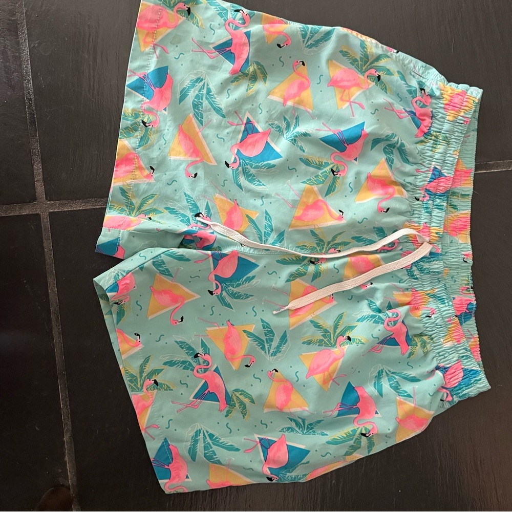 Chubbies Tropical Flamingo Swim Shorts